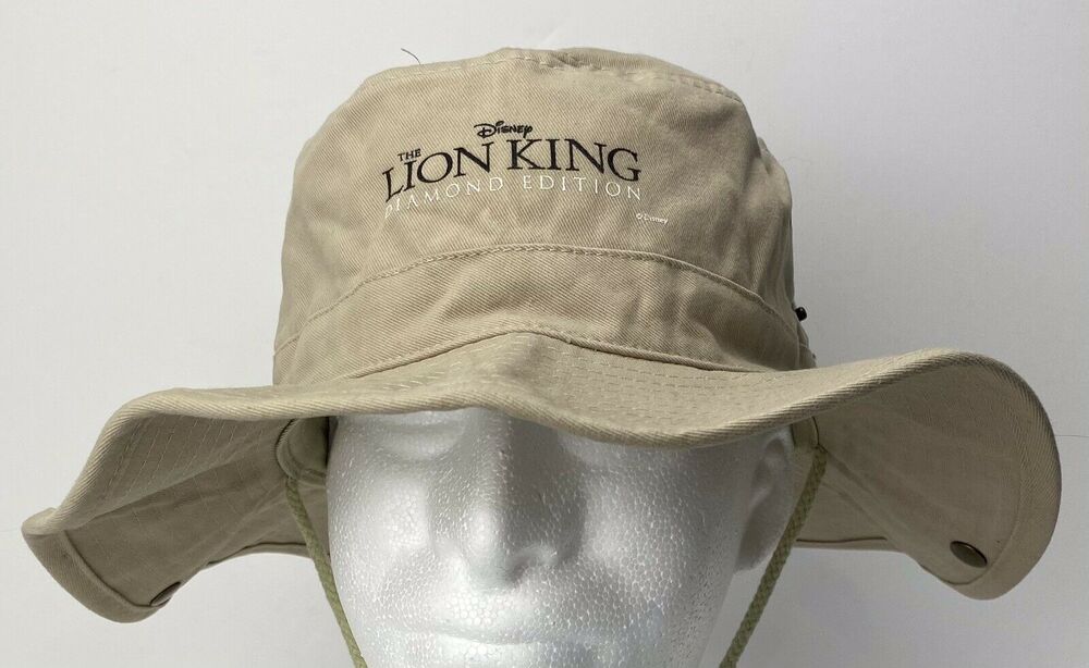 Disney Hat The Lion King Diamond Edition Safari Khaki Bonnie Style